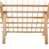 NW 60-Spools Wooden Thread Holder Sewing and Embroidery Thread Rack and Organizer Thread Rack for Sewing with Hanging Hooks - Image 5
