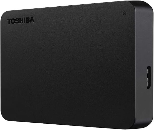 Toshiba Canvio Basics 4TB Portable External Hard Drive USB 3.0, Black - HDTB440XK3CA - Image 2