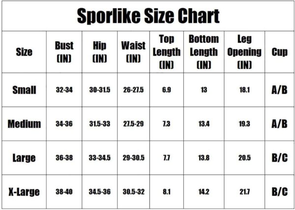 SPORLIKE Women High Waisted Swimsuit Triangle Top Two Piece Bikini Tummy Control Bathing Suit - Image 2