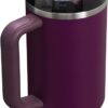 Stanley Quencher H2.0 FlowState Stainless Steel Vacuum Insulated Tumbler with Lid and Straw for Water, Iced Tea or Coffee, Smoothie and More, Plum, 40oz - Image 2