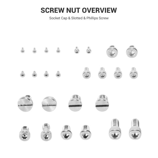 SmallRig Camera Screw Set,26 Pcs Screw Set for Camera Accessories AAK2326 - Image 3