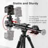 SOONPHO Horizontal Tripod Arm 40inches/100cm,3/8 Screw Support Tripod Extension Bar for Camera,Professional Photography Studio,Outdoor Macro Overhead Photography - Image 4