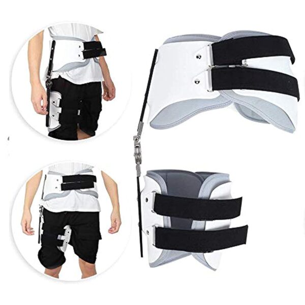 OMENI Hip Hook Hip Brace For Sciatica Pain Relief Hip Braces For Hip Pain Hip Flexor Brace,Hip Support Brace Hip Stabilizer Brace Joint Protection Fixation Device Hip Orthosis Support Brace - Image 4