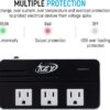 230-Watt Step Down 220V to 110V Voltage Converter & International Travel Adapter/Power Converter with USB-C Port 18W - [Use for USA Appliance Overseas in Europe, AU, UK, Ireland, etc.] - Image 5
