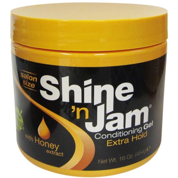 Shine \'n Jam Conditioning Gel Extra Hold for Braids, Twists, and Frizz Control