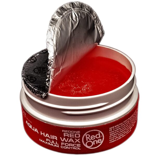 Red One Aqua Hair Wax 150ml Red - Image 5