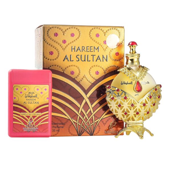 KHADLAJ PERFUMES Hareem Al Sultan Gold Concentrated Perfume Oil for Unisex, 1.18 Ounce - Image 4