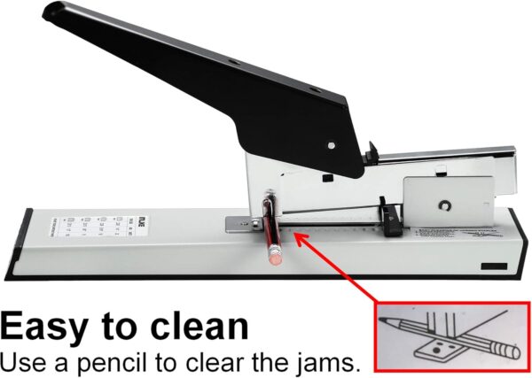 IMLIKE Heavy Duty Stapler with 2000 Staples: 100 Sheets High Capacity Office Stapler, Manual Big Stapler, Metal Large Stapler for Paper Binding, Include 23/8 & 23/13 Staples Each 1000PCS - Image 6