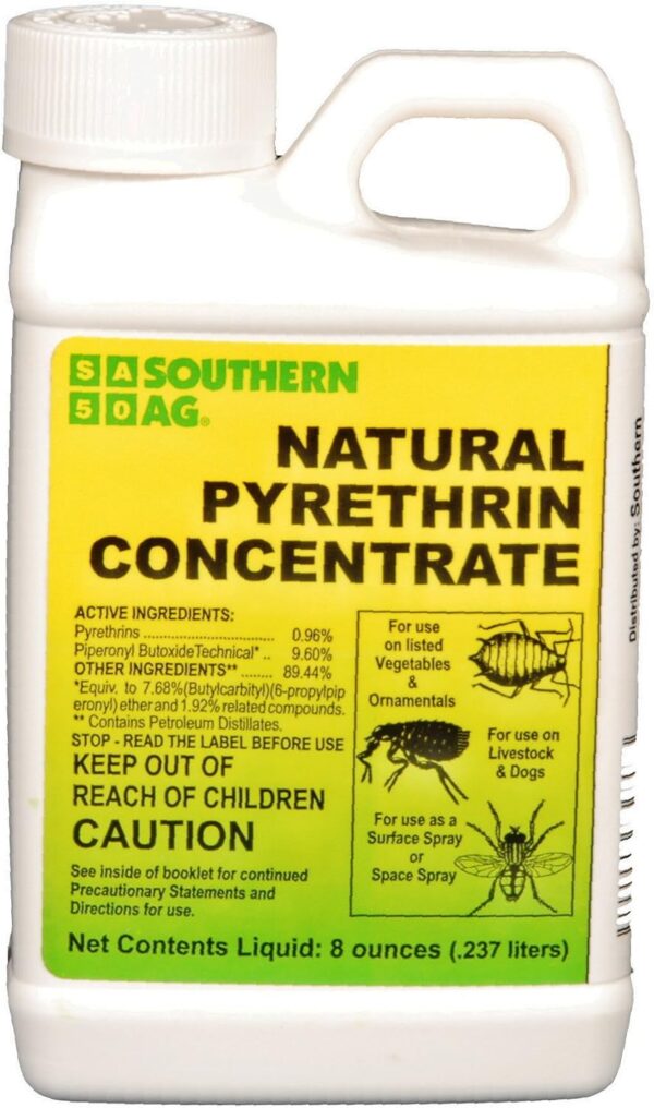 Southern Ag 10401, 8oz Natural Pyrethrin Concentrate, Brown/A