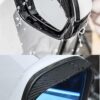 Pincuttee Mirror Rain Visor Eyebrow, Side Mirror Rain Guards, Covers for Car Uniservial Fit 2 Pack - Image 2