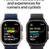 Apple Watch Ultra 2 [GPS + Cellular 49mm] Smartwatch, Sport Watch with Black Titanium Case with Black Ocean Band. Fitness Tracker, Precision GPS, Action Button, Extra-Long Battery Life - Image 4