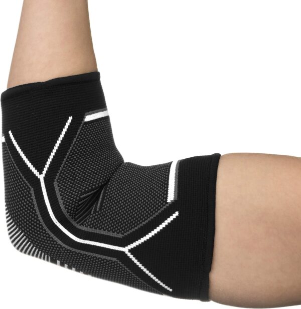 Kunto Fitness Elbow Brace Compression Support Sleeve (Shipped From USA) for Tendonitis, Tennis Elbow, Golf Elbow Treatment - Reduce Joint Pain During Any Activity! - Image 6