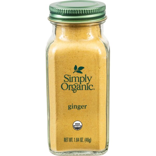 Simply Organic Ground Ginger Root, 1.64 Ounce, Non ETO, Non Irradiated, Non GMO, Complements Both Sweet & Savory Dishes - Image 6